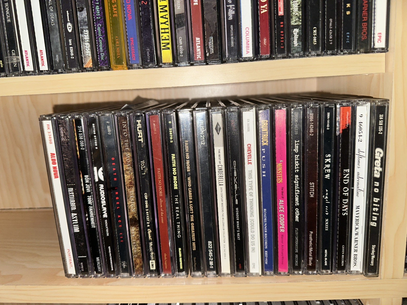 Heavy Metal and Hard Rock Cd’s.