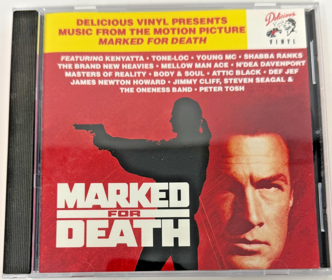 Delicious Vinyl Records Marked for Death Soundtrack (CD, 1990) (C107)