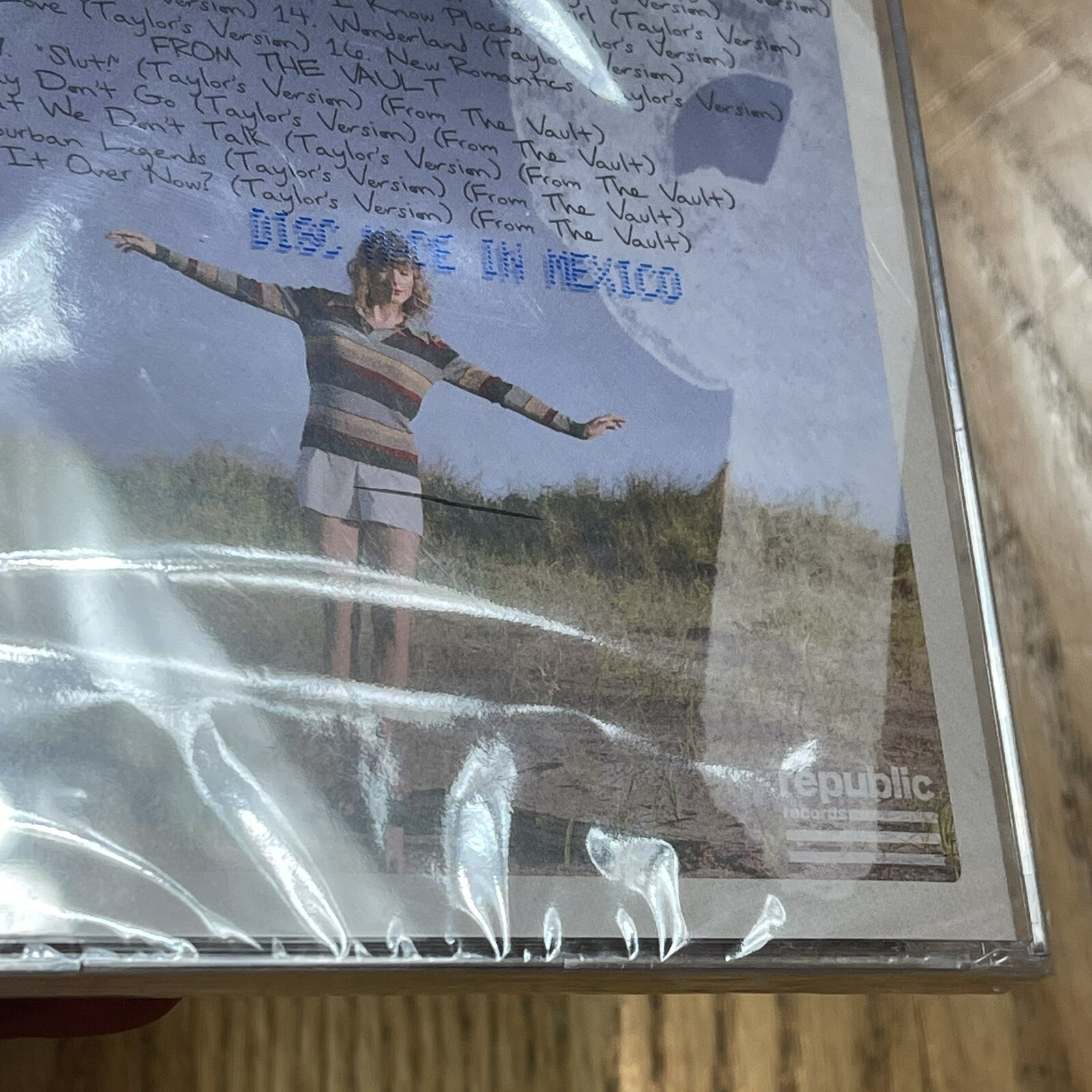 Taylor Swift – 1989 Taylor’s Version Rose Garden Pink CD NEW (CRACKED CASE)