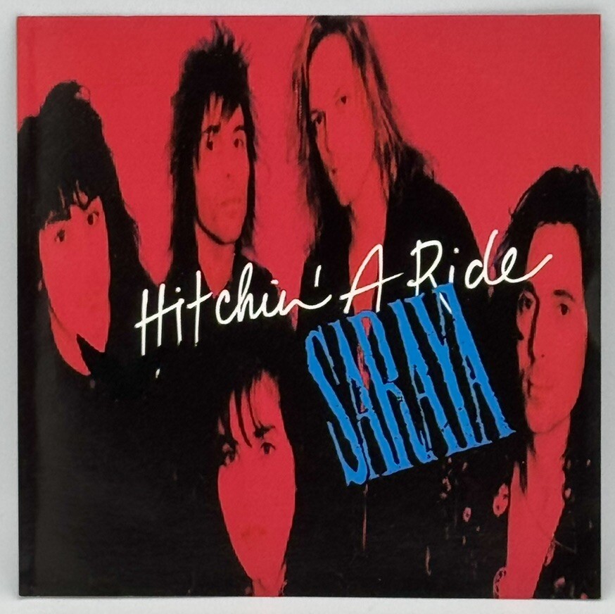 Hitchin’ a Ride by Saraya Promo CD Single 1991 Polydor Records Rare HTF