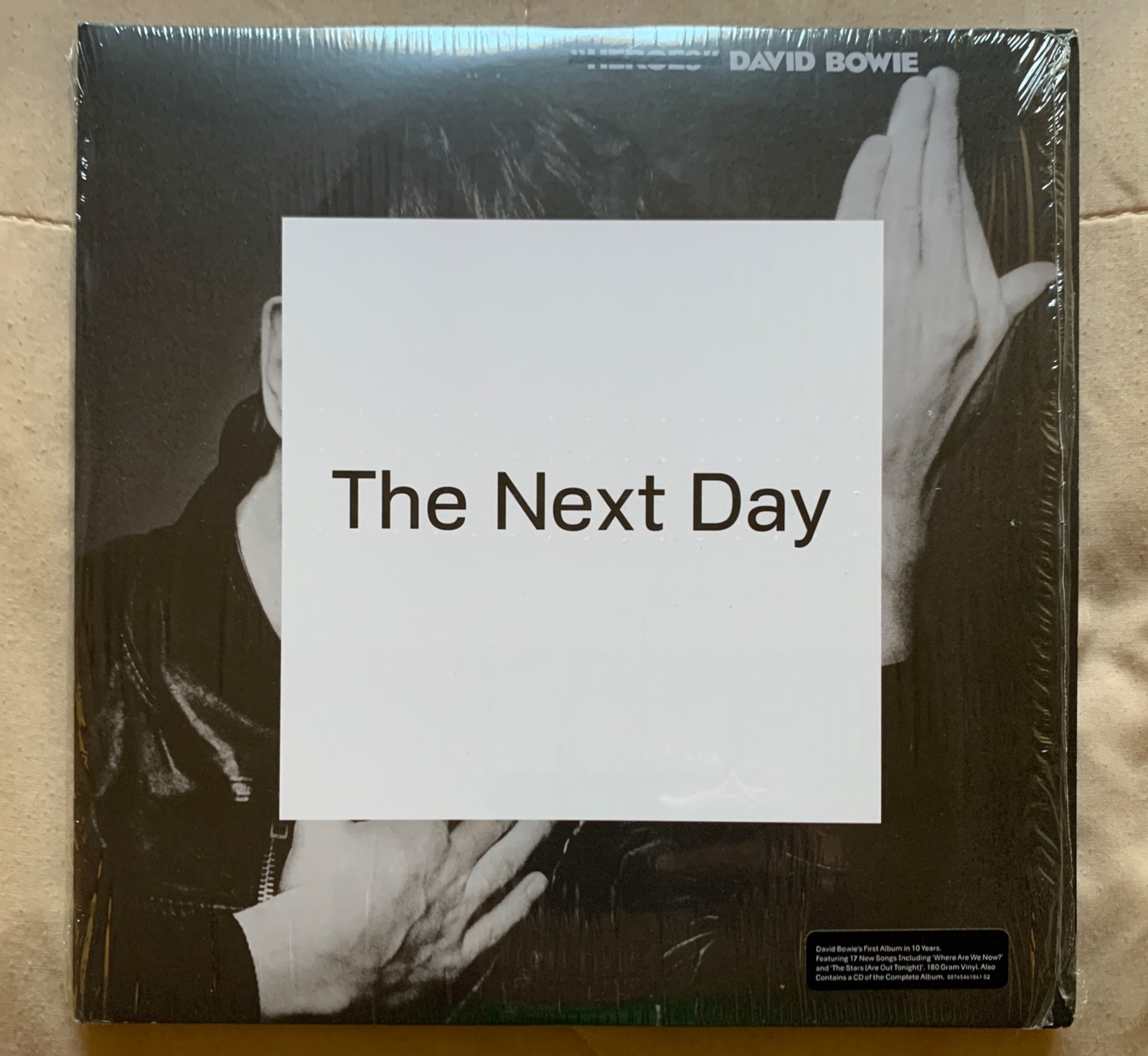 David Bowie – The Next Day – 2 LPs + CD – 180 Gm vinyl – play tested