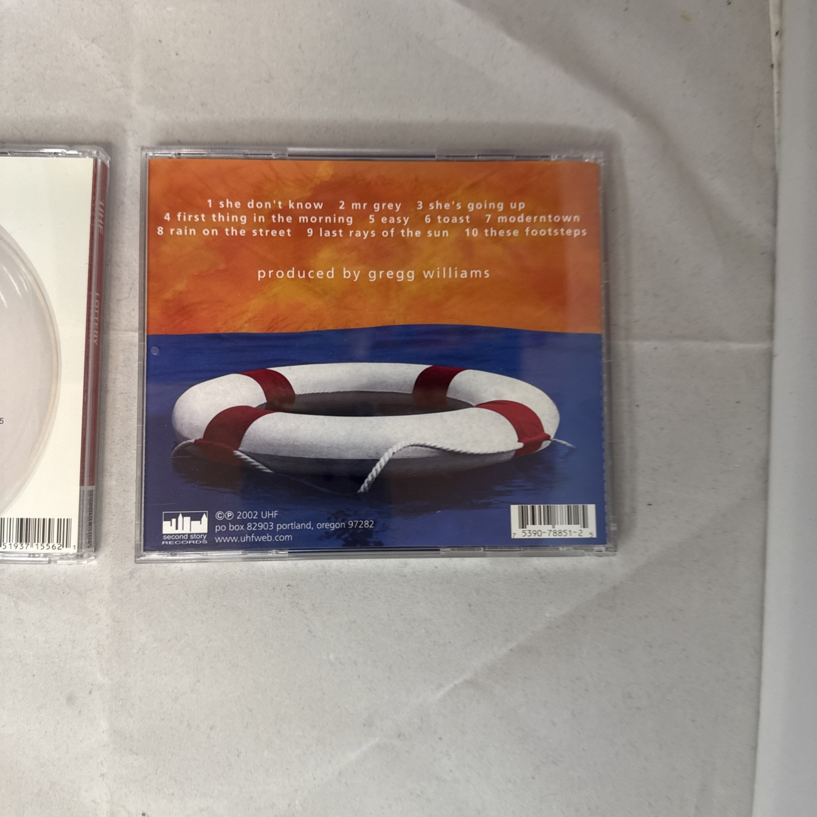 UHF CD lot Lottery 2000 & If It Was Easy 2002 Second Story Records