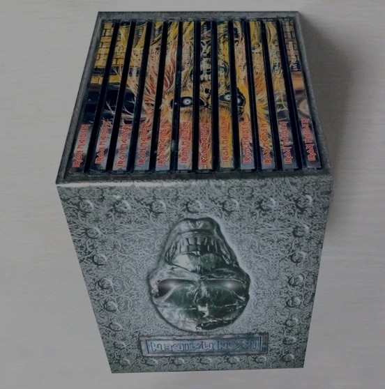 Iron Maiden Box Set Rock Style including 12 Album Collection 15 Discs New, Free