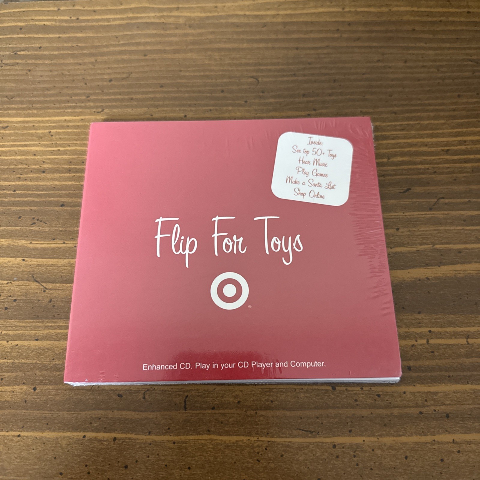 Flip For Toys (CD 2001 Digipak Enhanced Target) *New / Sealed* See Top 50 Toys