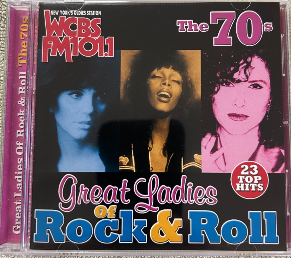 WCBS-FM101.1 “GREAT LADIES ROCK & ROLL: THE 70’S ” Collectables COL-CD-2535