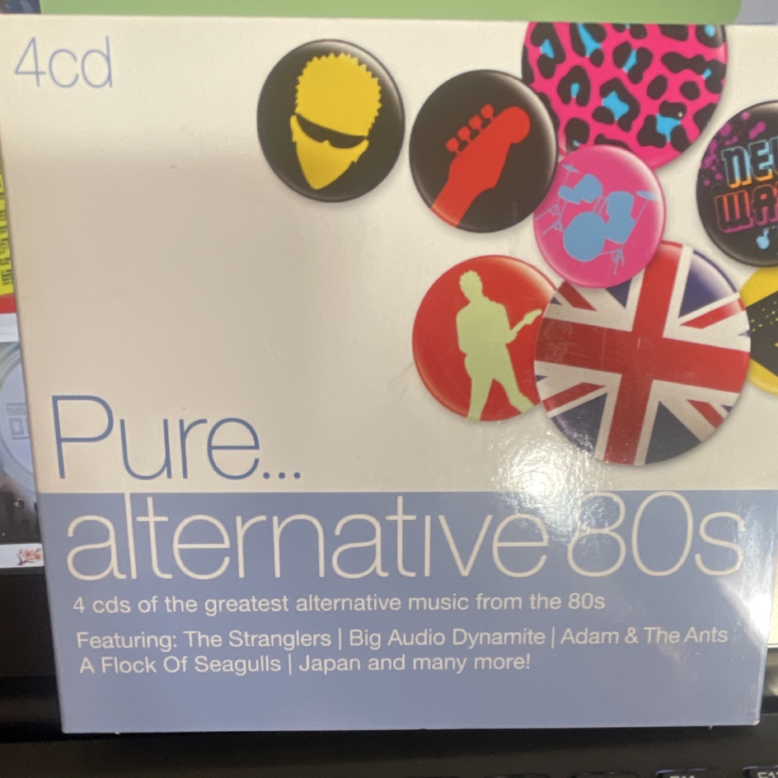 Pure Alternative 80s 4 CDs – Sony Music Entertainment