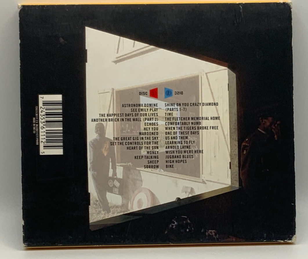 Echoes The best of Pink Floyd two Disc CD alum cardboard sleeve edition
