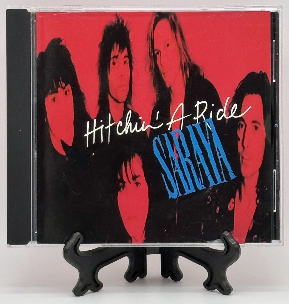 Hitchin’ a Ride by Saraya Promo CD Single 1991 Polydor Records Rare HTF