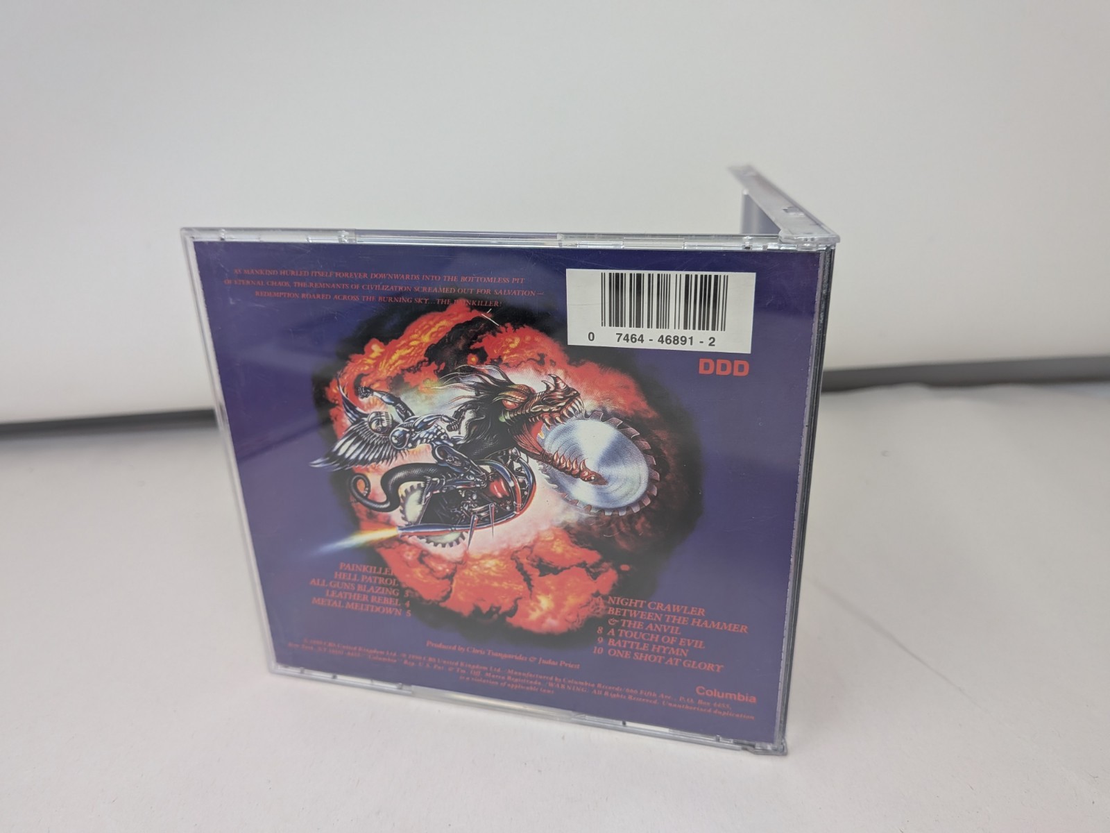 Judist Priest Painkiller CD – 1990 Columbia
