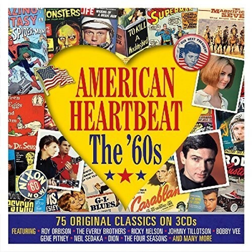 American Heartbeat: The 1960s (Various) [3CD, 2018 One Day] Sealed (T)