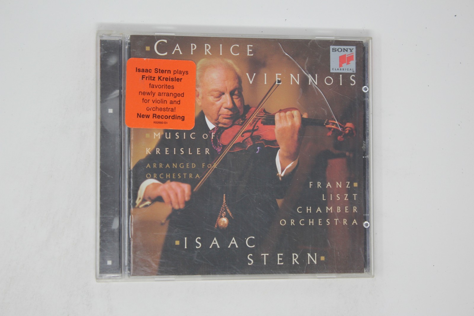 Caprice Viennois Music of Kreisler Isaac Stern CD Sony Classical