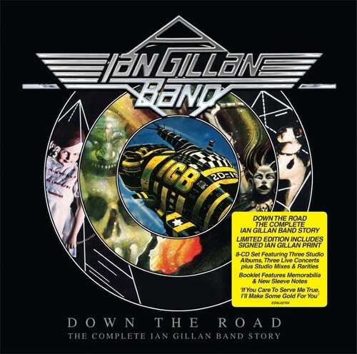 Ian Gillan Band – Down The Road: The Complete Ian Gillan Band Story – Autographe