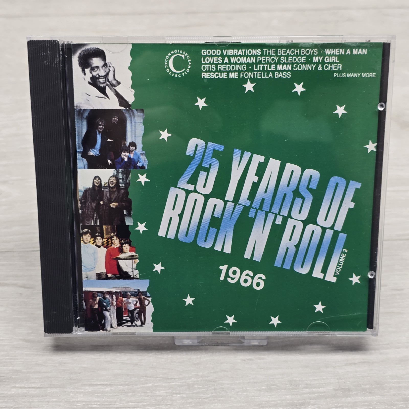25 Years of Rock N Roll 1966 CD 1992 Connoisseur Collection Sony Very Good