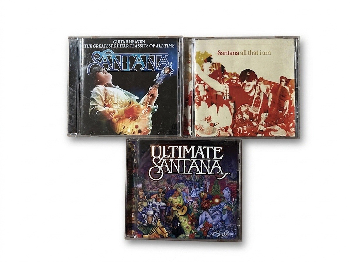 Santana CD Lot of 3 Ultimate Santana All That I Am Guitar Heaven Rock