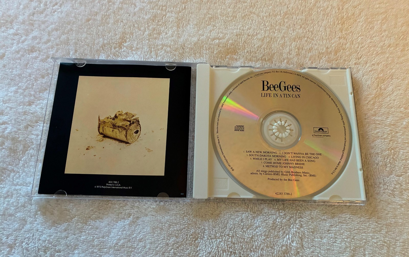 The Bee Gees “Life In A Tin Can” CD Polydor Records 1973
