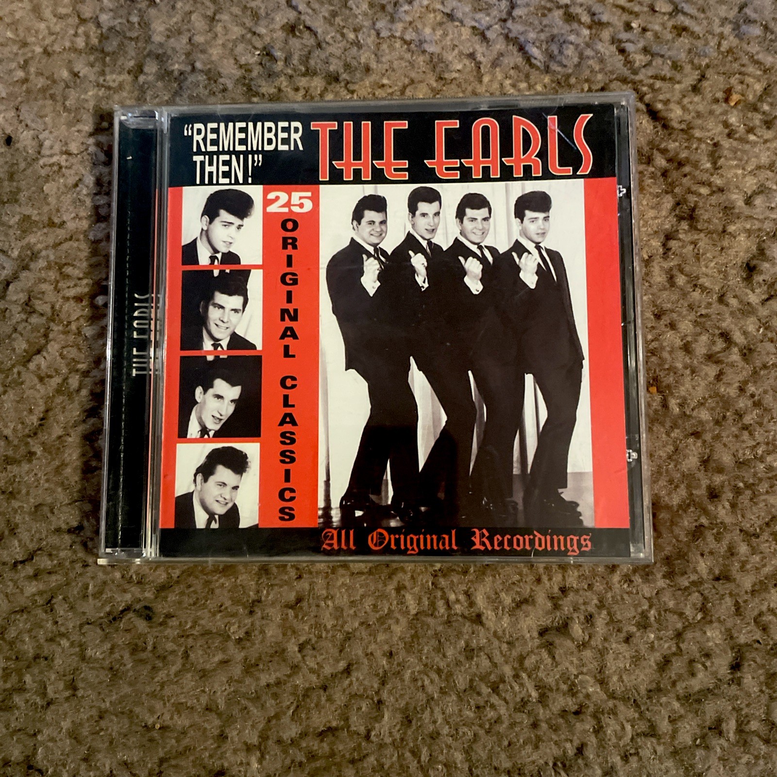 The Earls, Remember Then, CD 1999 Collectables 25 Tracks Very Good!