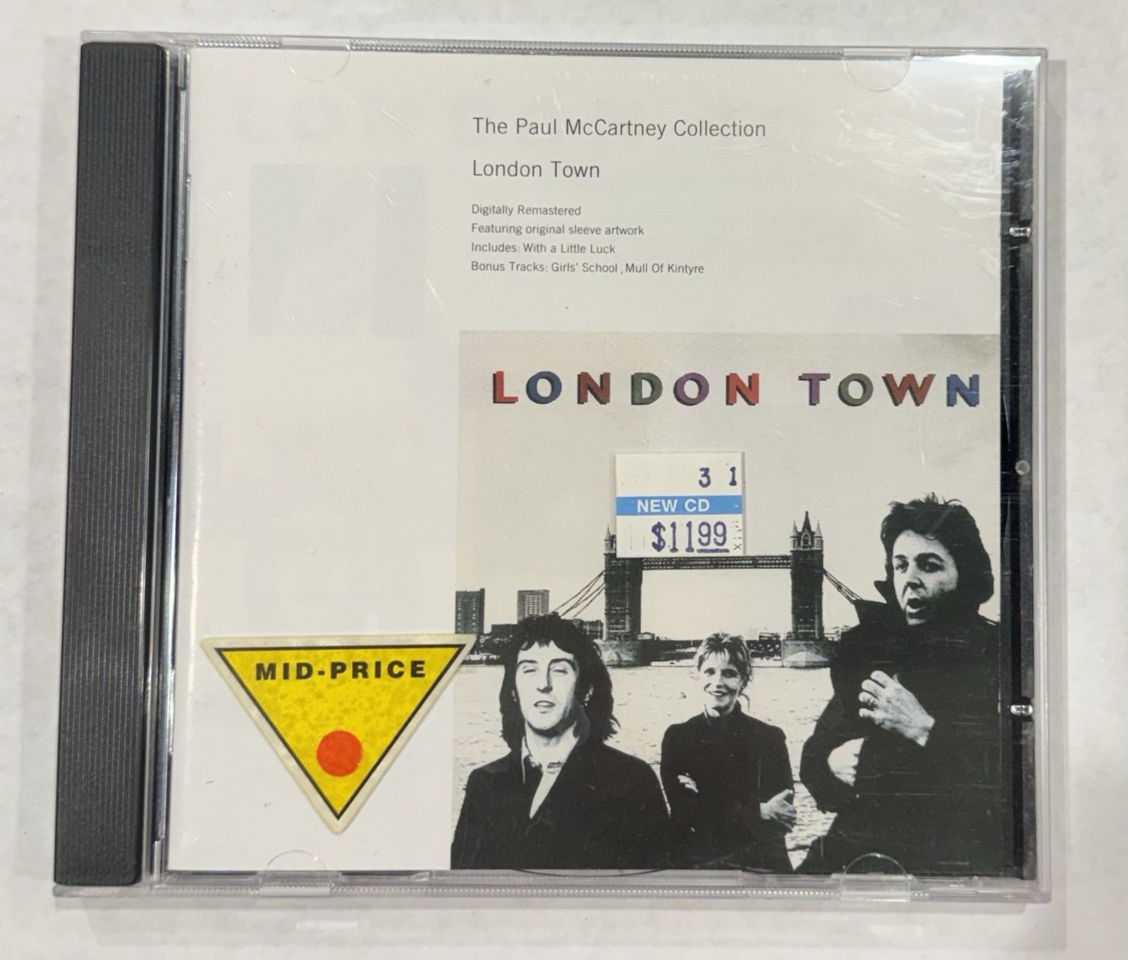 Paul McCartney – London Town (The Paul McCartney Collection) CD