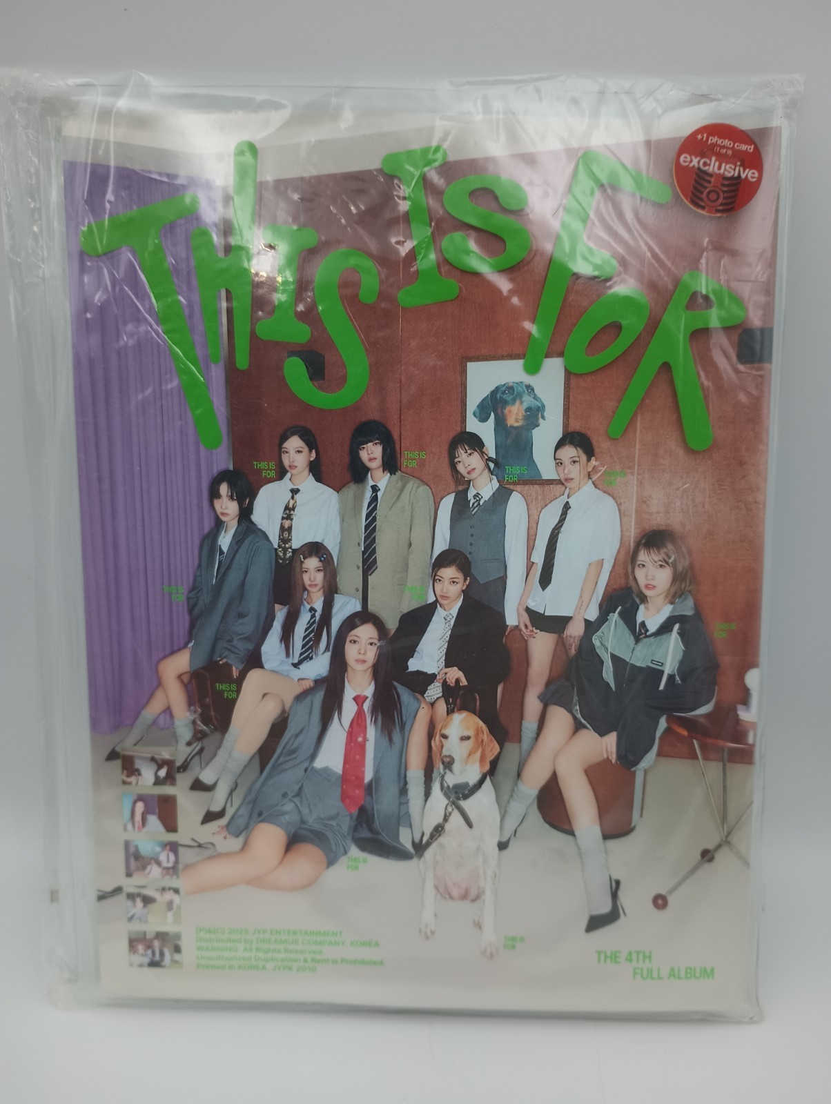 TWICE – THIS IS For The 4th Full Album CD NEW Sealed Target Exclusive