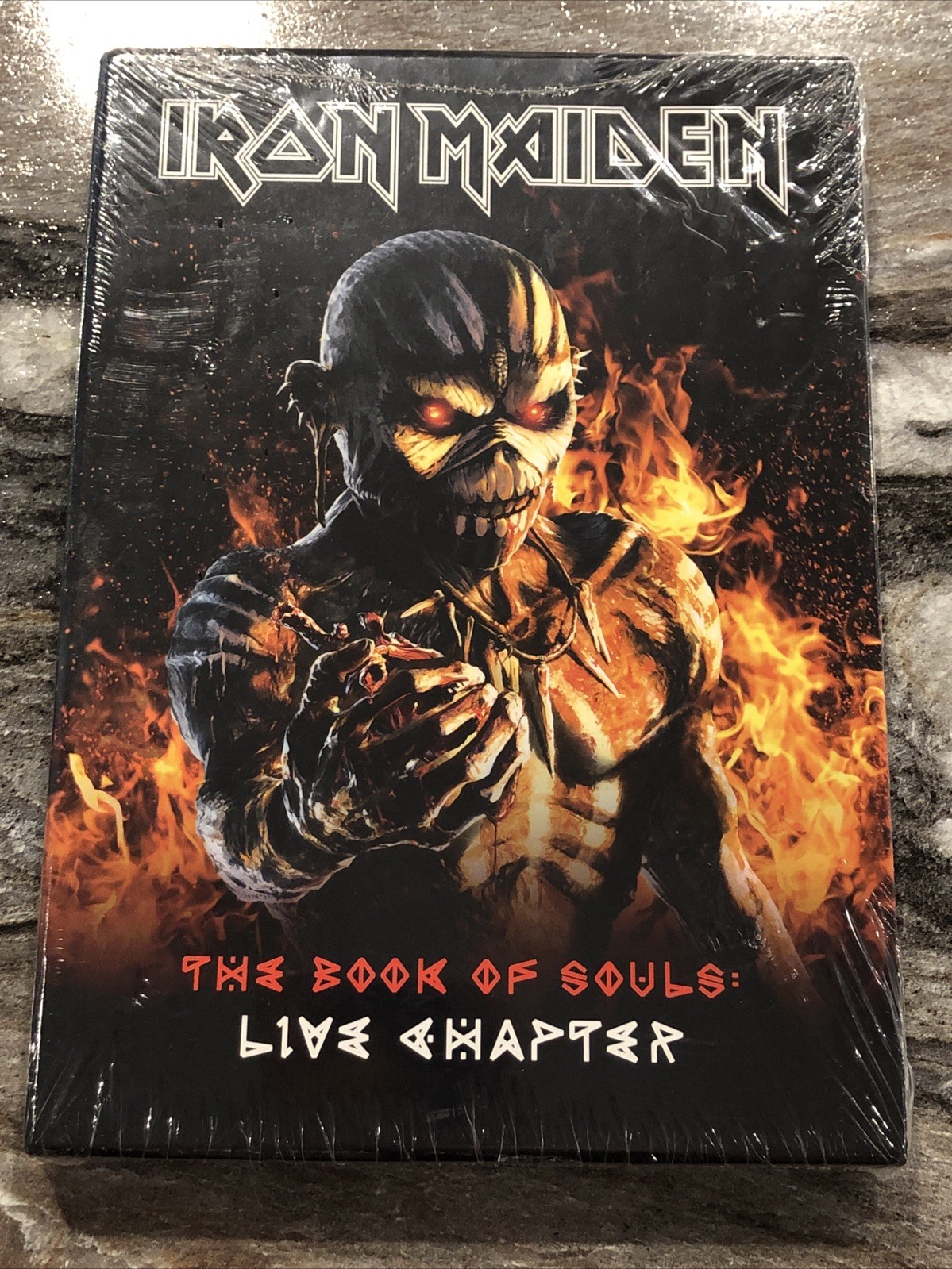Iron Maiden Book Of Souls Live Chapter 2017 CD Box Set Book New Sealed