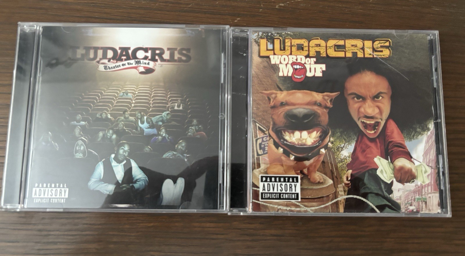 Ludacris 2 CD Lot. Word Of Mouth & Theater Of The Mind. Def Jam South