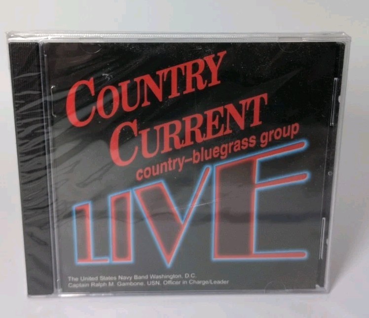 United States Navy Band Country Current Country Bluegrass Group Live CD NEW B515