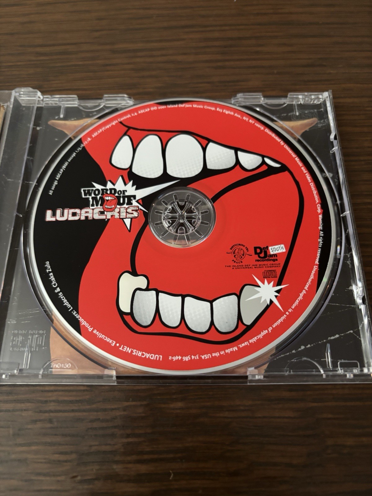 Ludacris 2 CD Lot. Word Of Mouth & Theater Of The Mind. Def Jam South