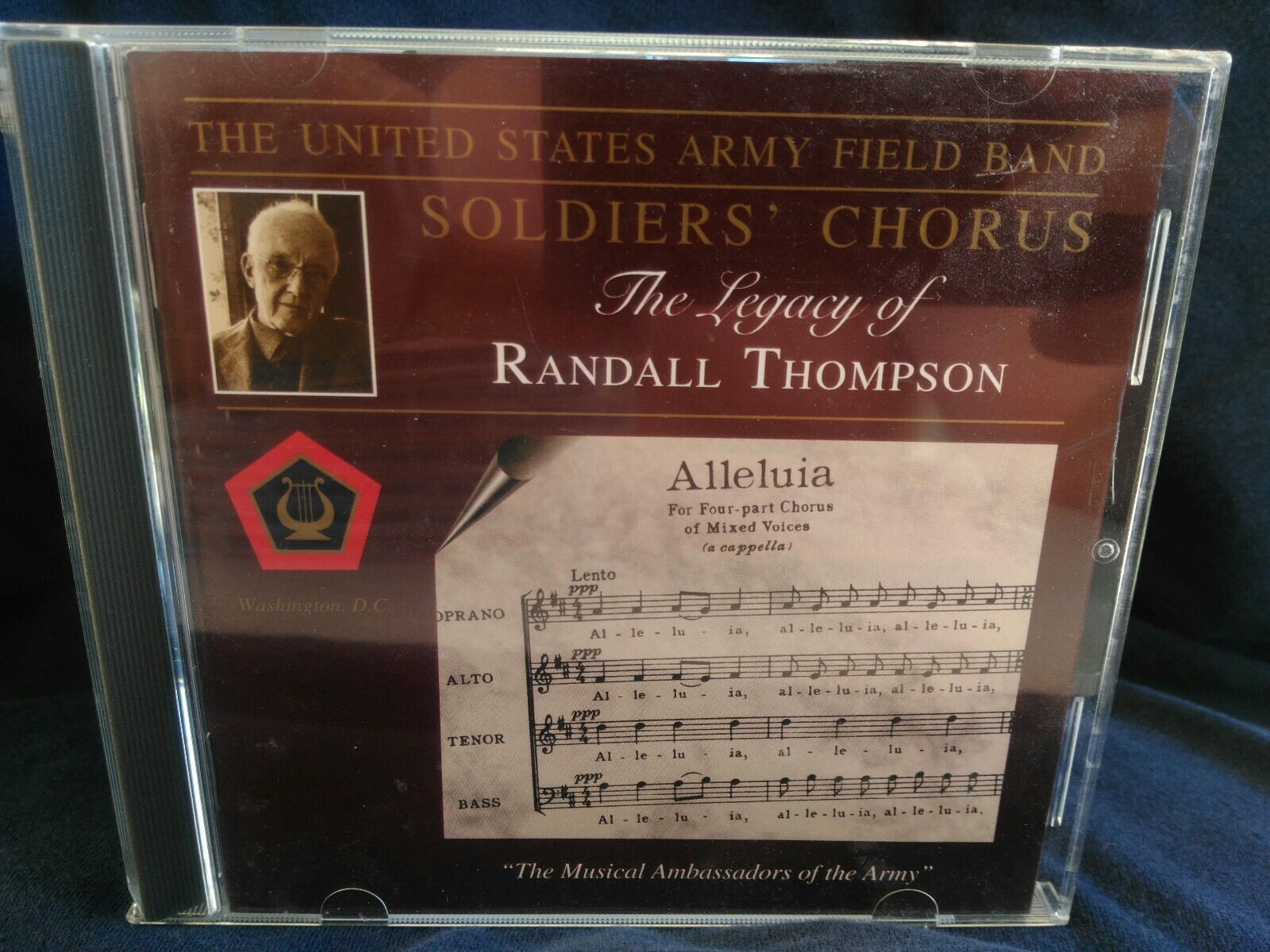 The United States Army Field Band Soldier’s Chorus Legacy of Randall Thompson CD