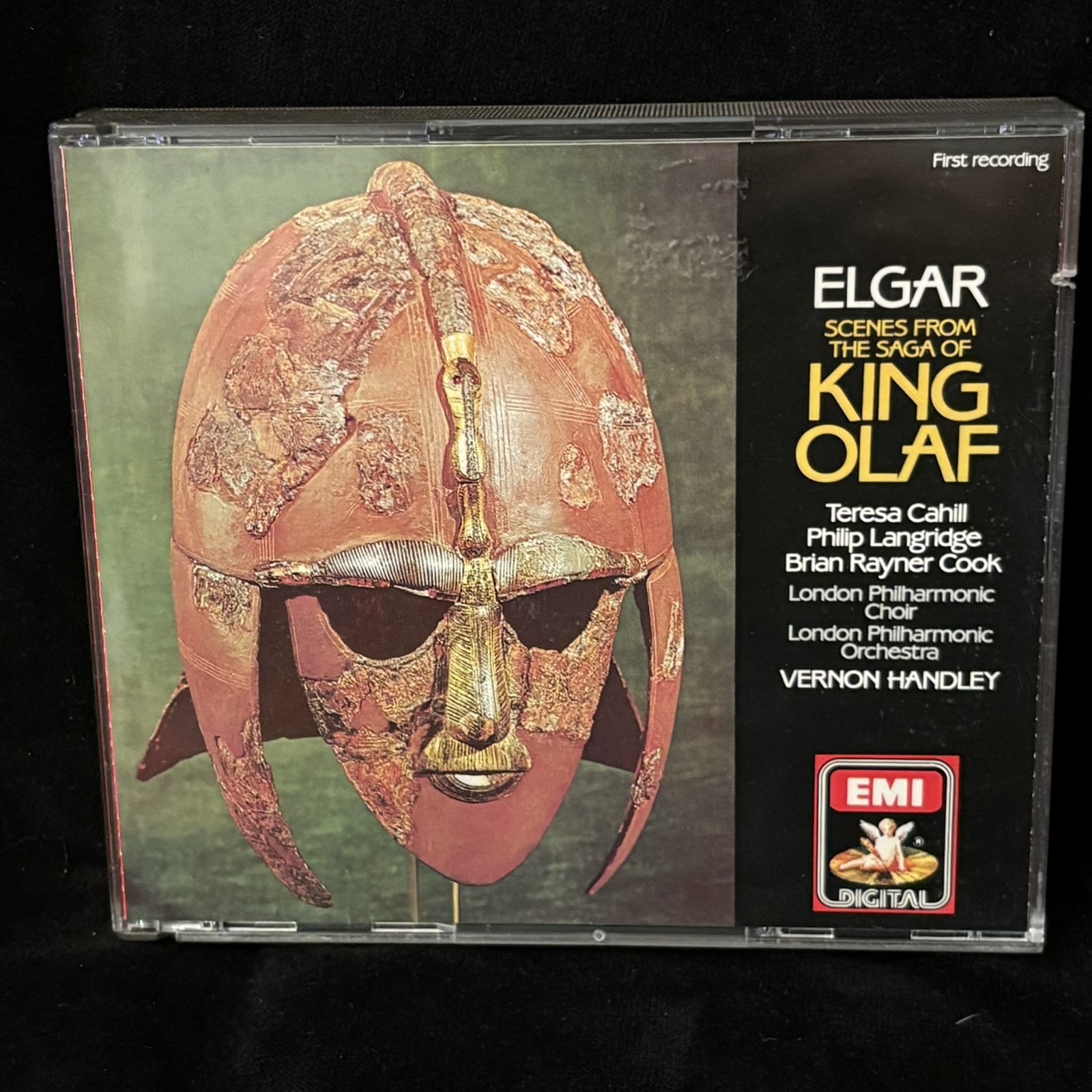 ELGAR King Olaf – Vernon Handley – EMI SOLID SILVER germany 2CD BOX 1987