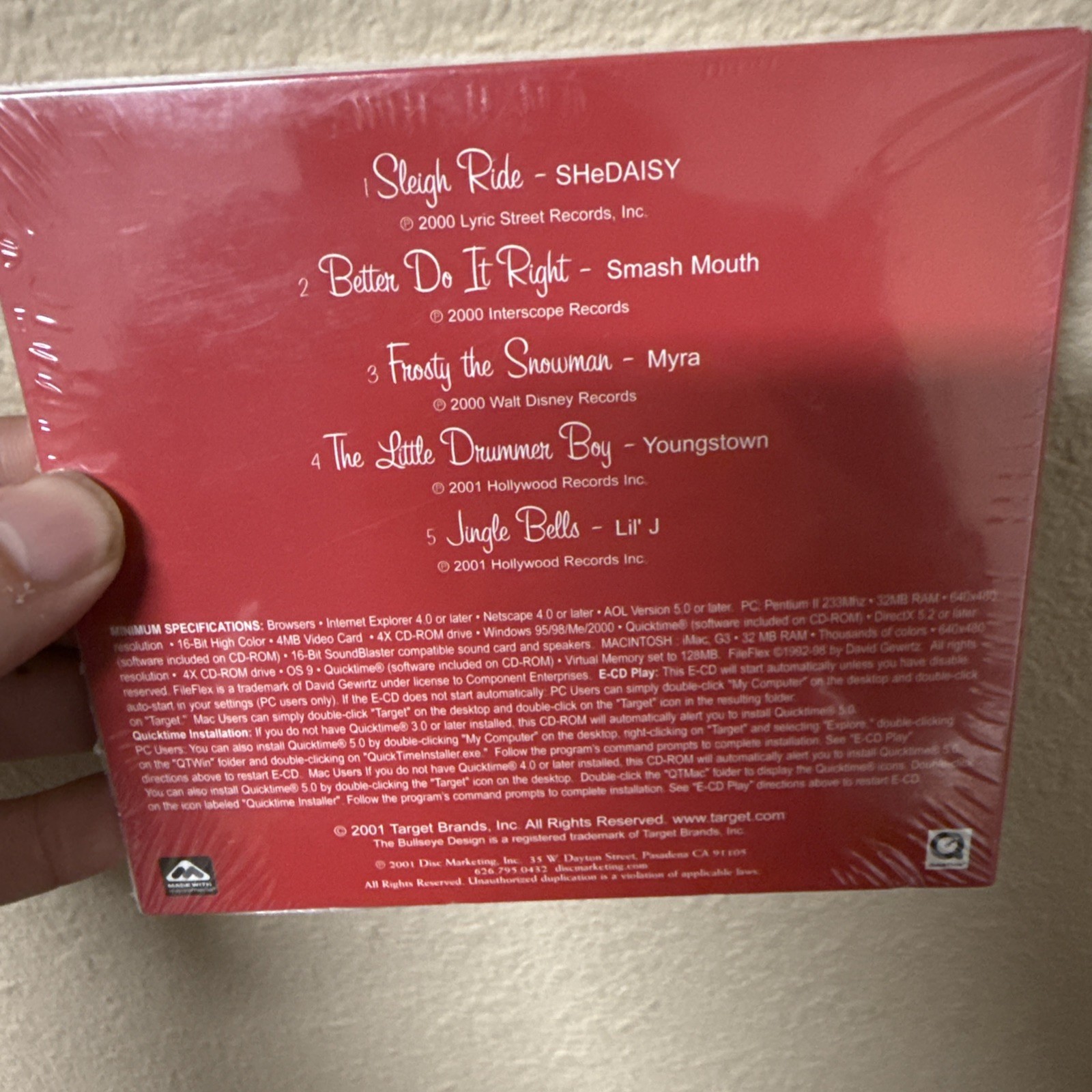Flip For Toys (CD 2001 Digipak Enhanced Target) *New / Sealed* See Top 50 Toys