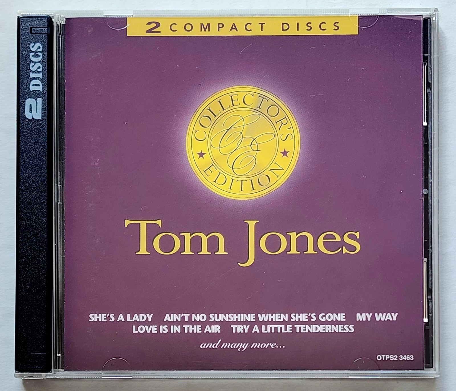 TOM JONES – COLLECTOR’S EDITION 2 X CD 1999 (MADACY ENTERTAINMENT) OTPS2 3463