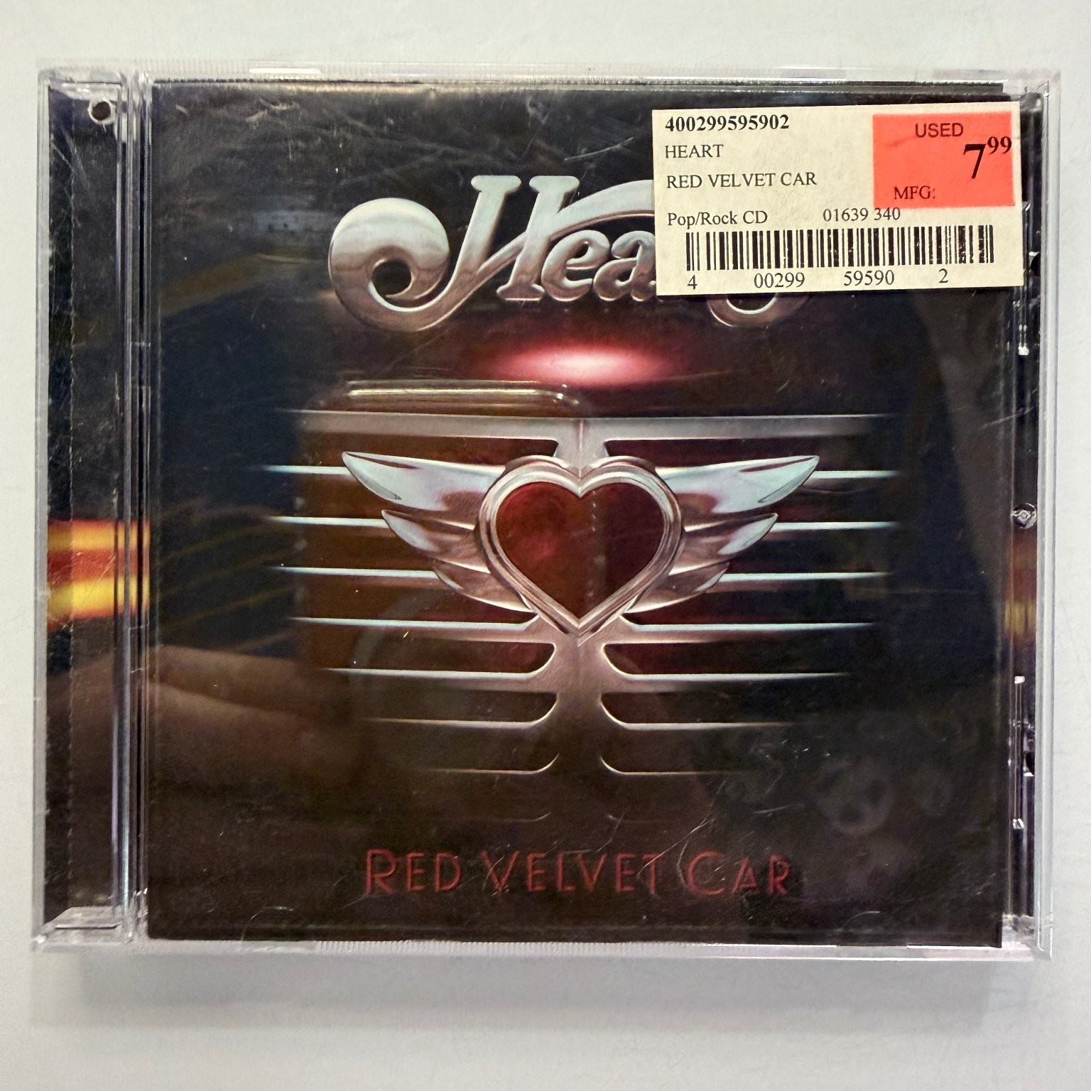 Heart – Red Velvet Car CD 2010 Rock Legacy Recordings