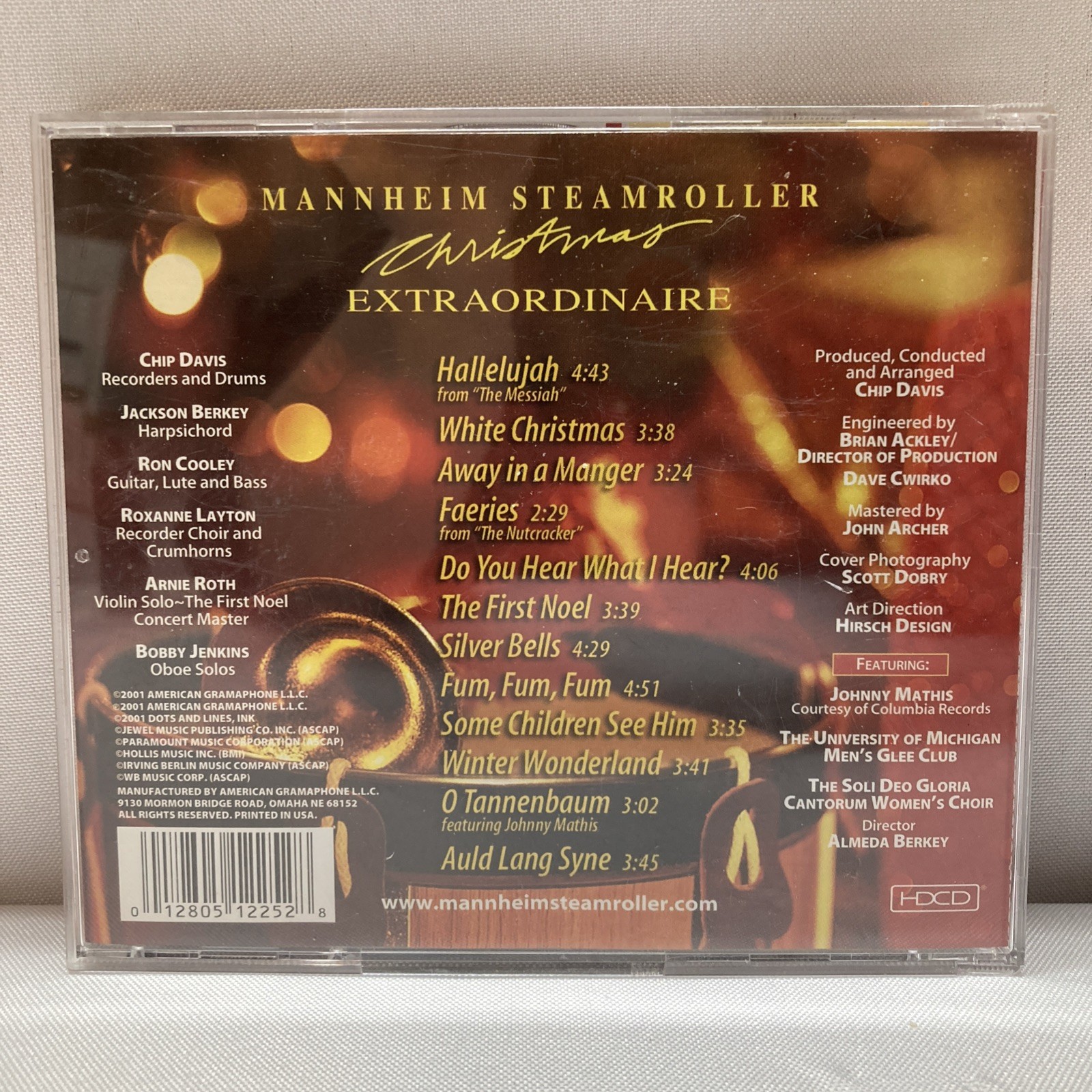 Mannheim Steamroller Christmas Extraordinaire CD 2001 American Gramaphone