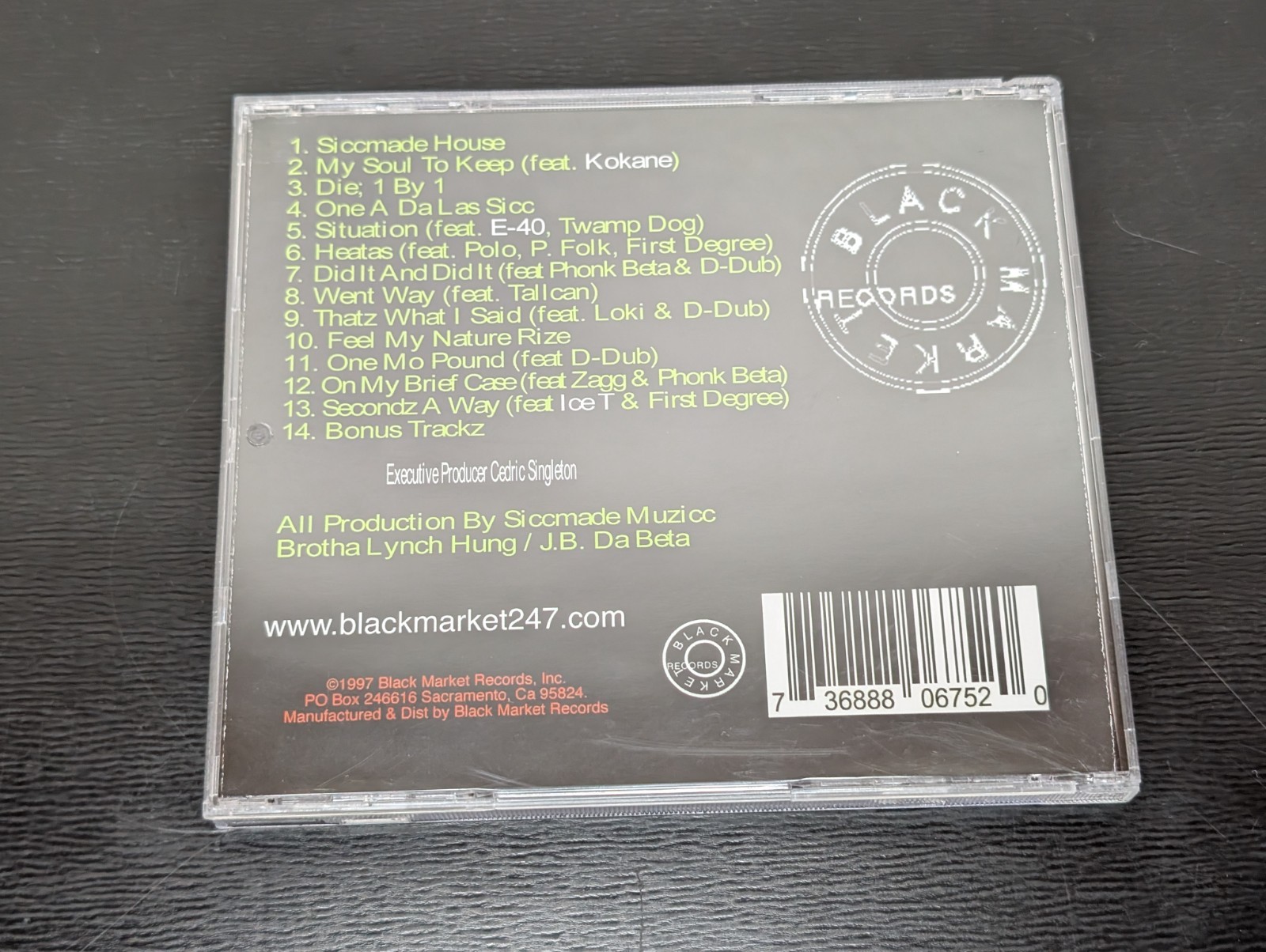 Loaded by Brotha Lynch Hung (CD, Reissue, Black Market Records)