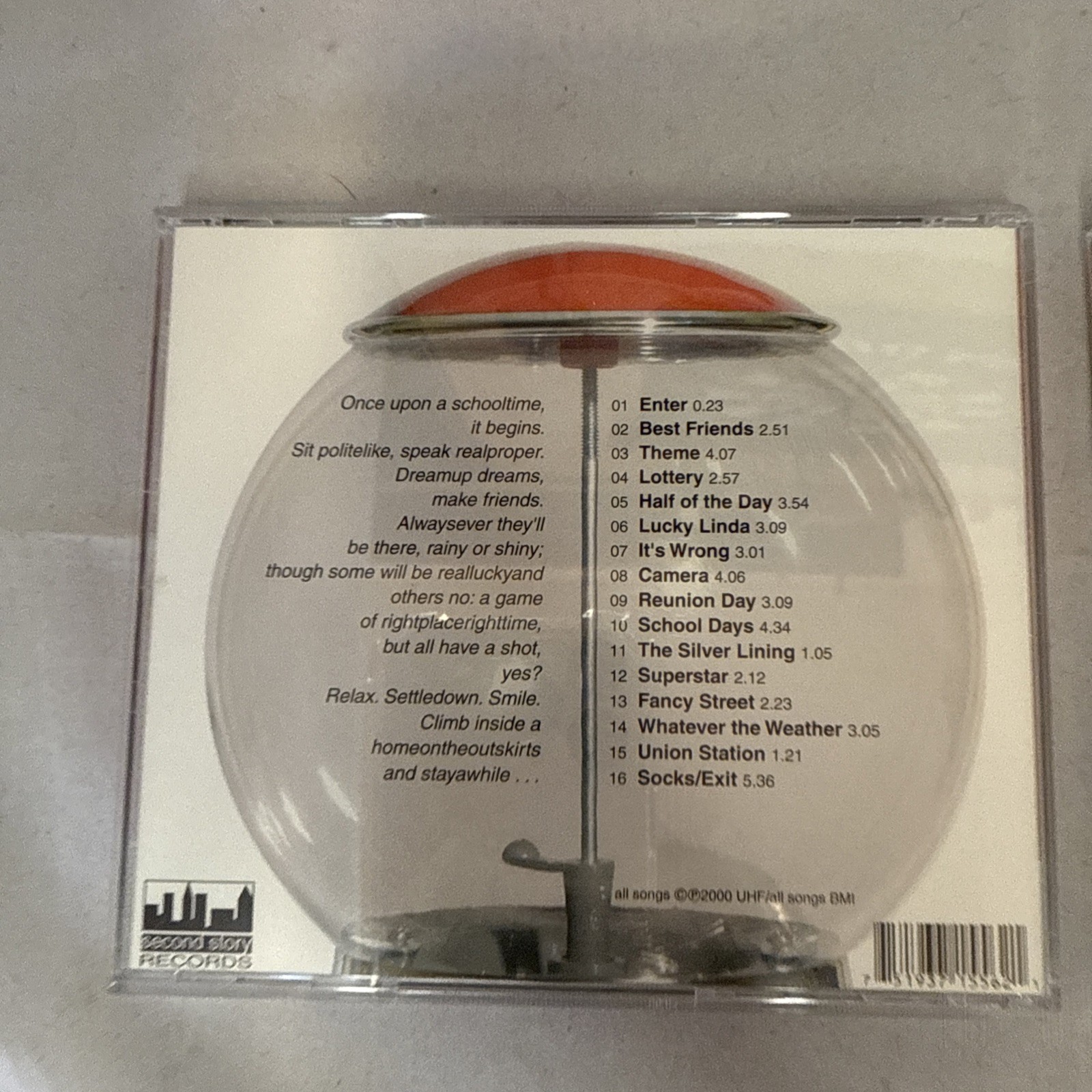 UHF CD lot Lottery 2000 & If It Was Easy 2002 Second Story Records