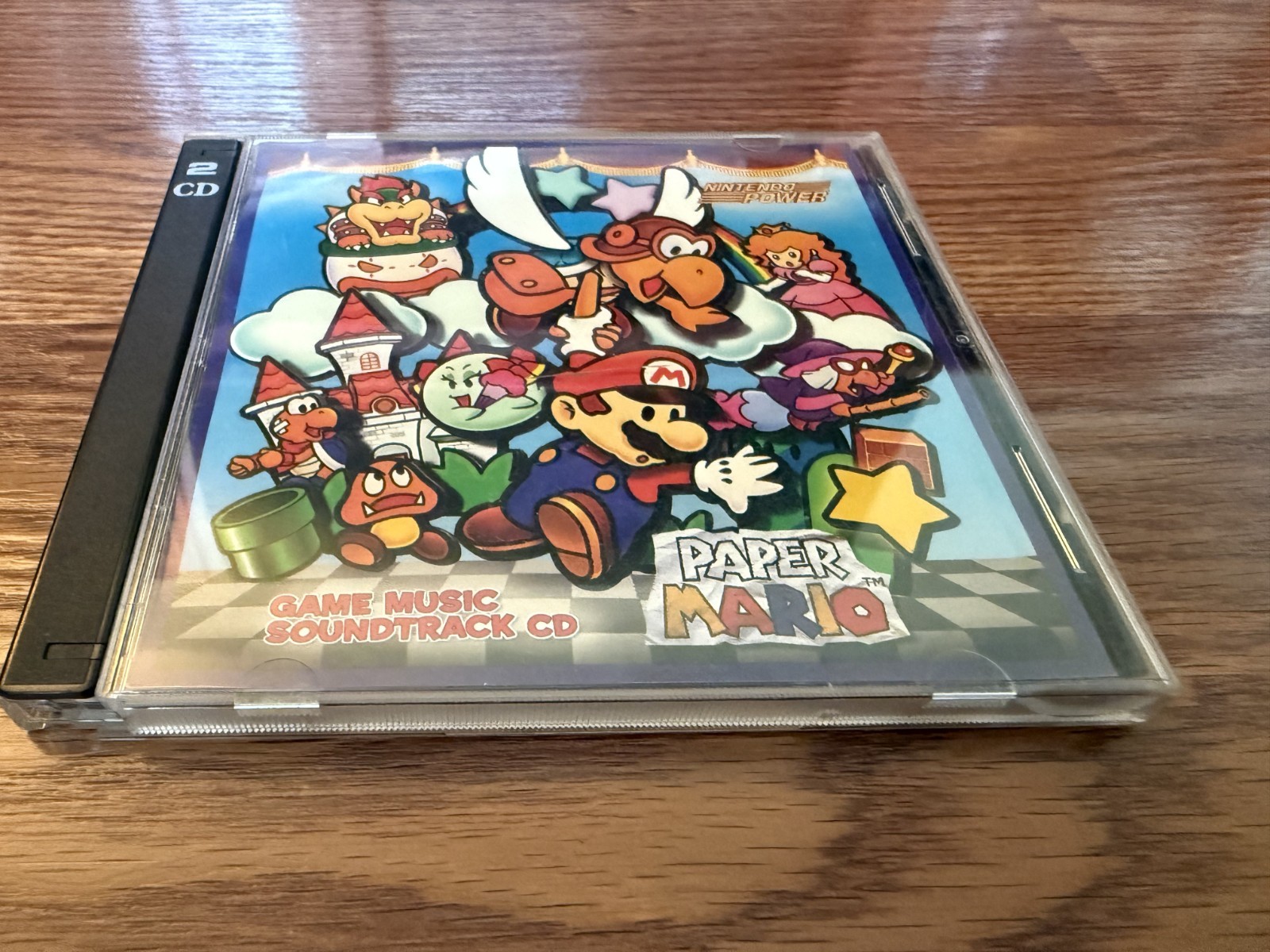 Nintendo Power Paper Mario Game Music Soundtrack CD 2-Disc Set N64 Promo – Plus+