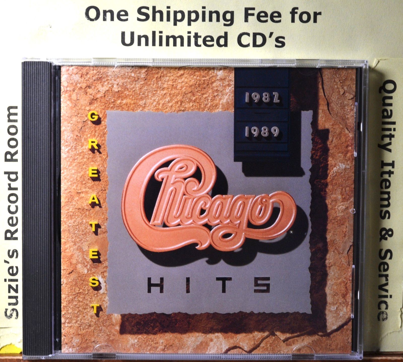 CD Chicago Greatest Hits 1982-1989 #B EX NICE COPY -Stay the Night -POP ROCK