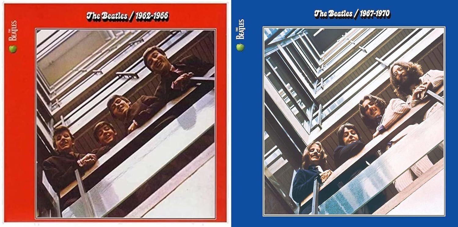 The Beatles – 1967-1970 (The Blue Album) / 1962-1966 (The Red Album) 4 CD Set