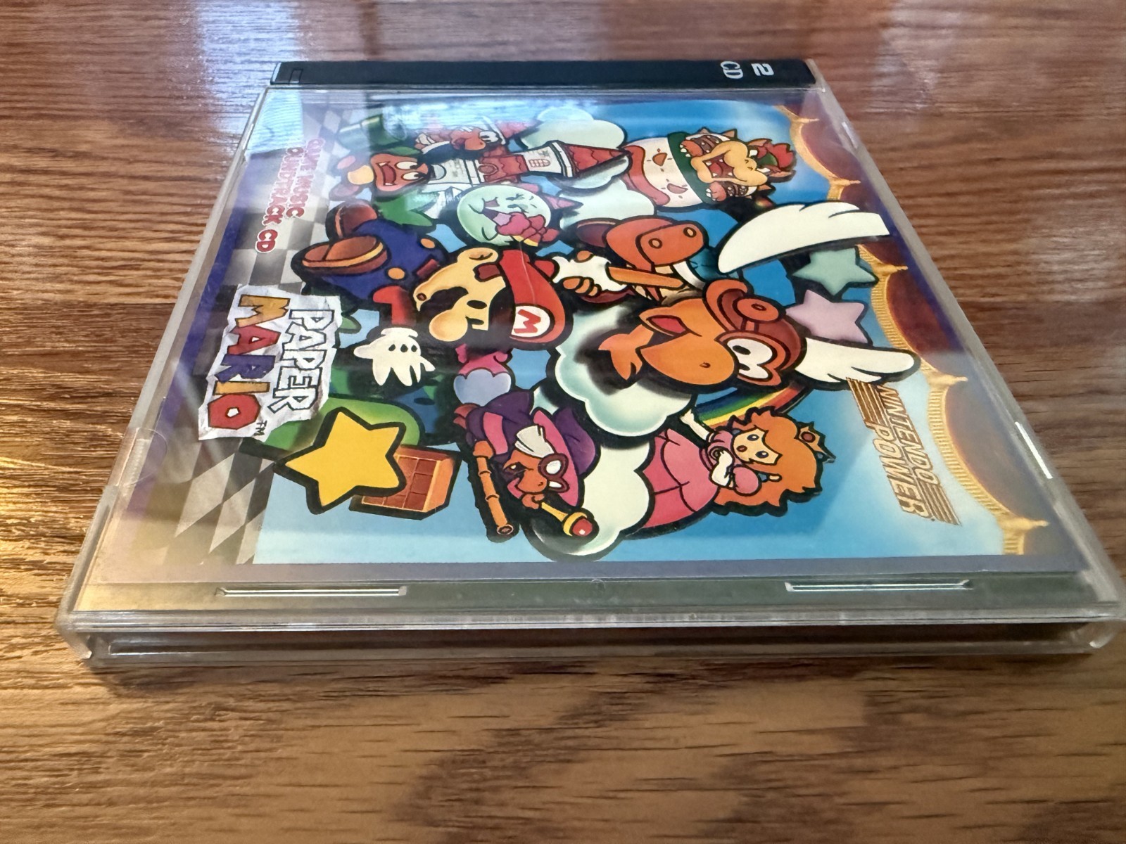 Nintendo Power Paper Mario Game Music Soundtrack CD 2-Disc Set N64 Promo – Plus+
