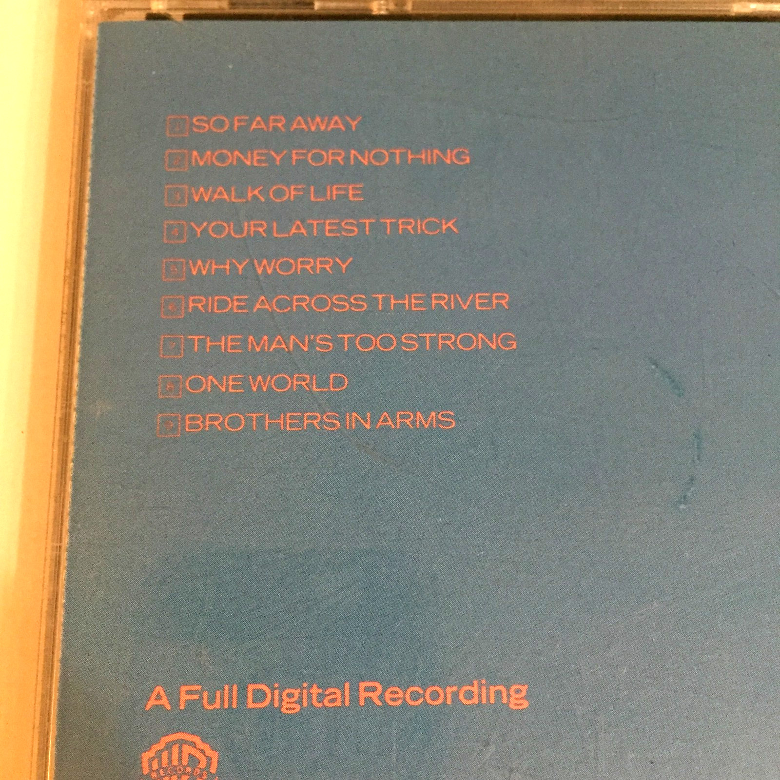 Dire Straits Brothers in Arms CD Ships Same Day With Tracking
