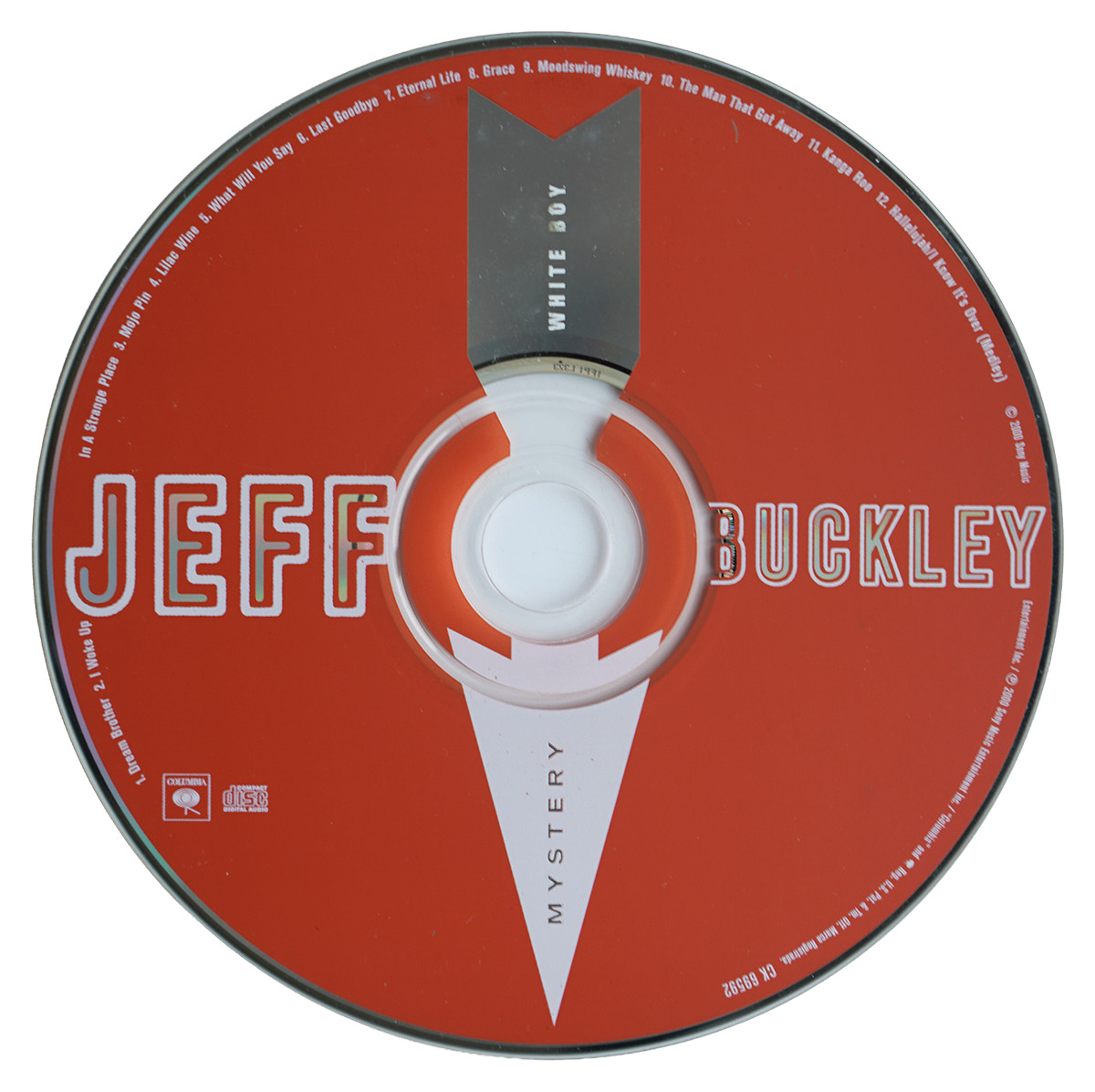 Jeff Buckley – White Boy Mystery CD 2005 Promo Sampler Rock Columbia