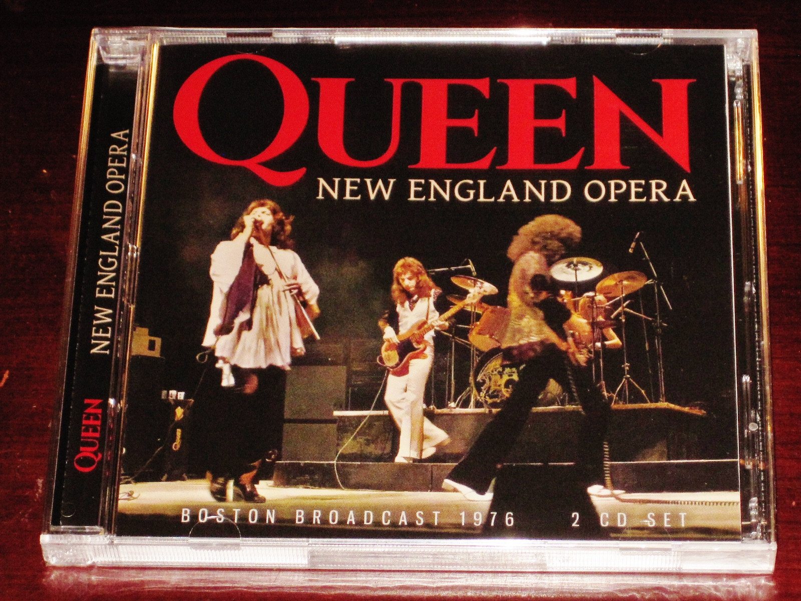 Queen: New England Opera – Boston Broadcast 1976 2 CD Set 2023 Zip City UK NEW