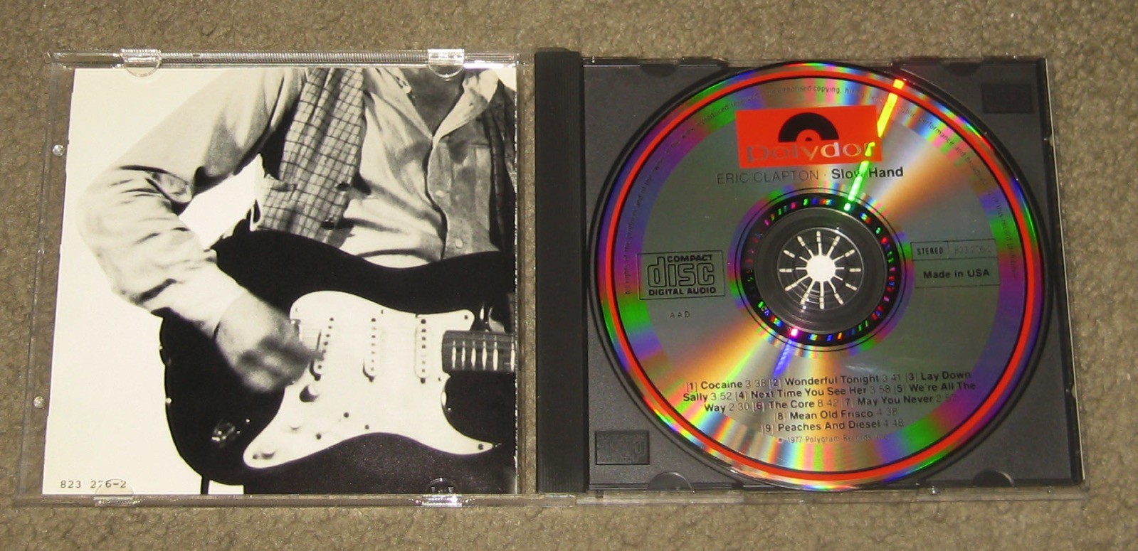 Eric Clapton – Slowhand (CC, Polydor Records) 823 276-2
