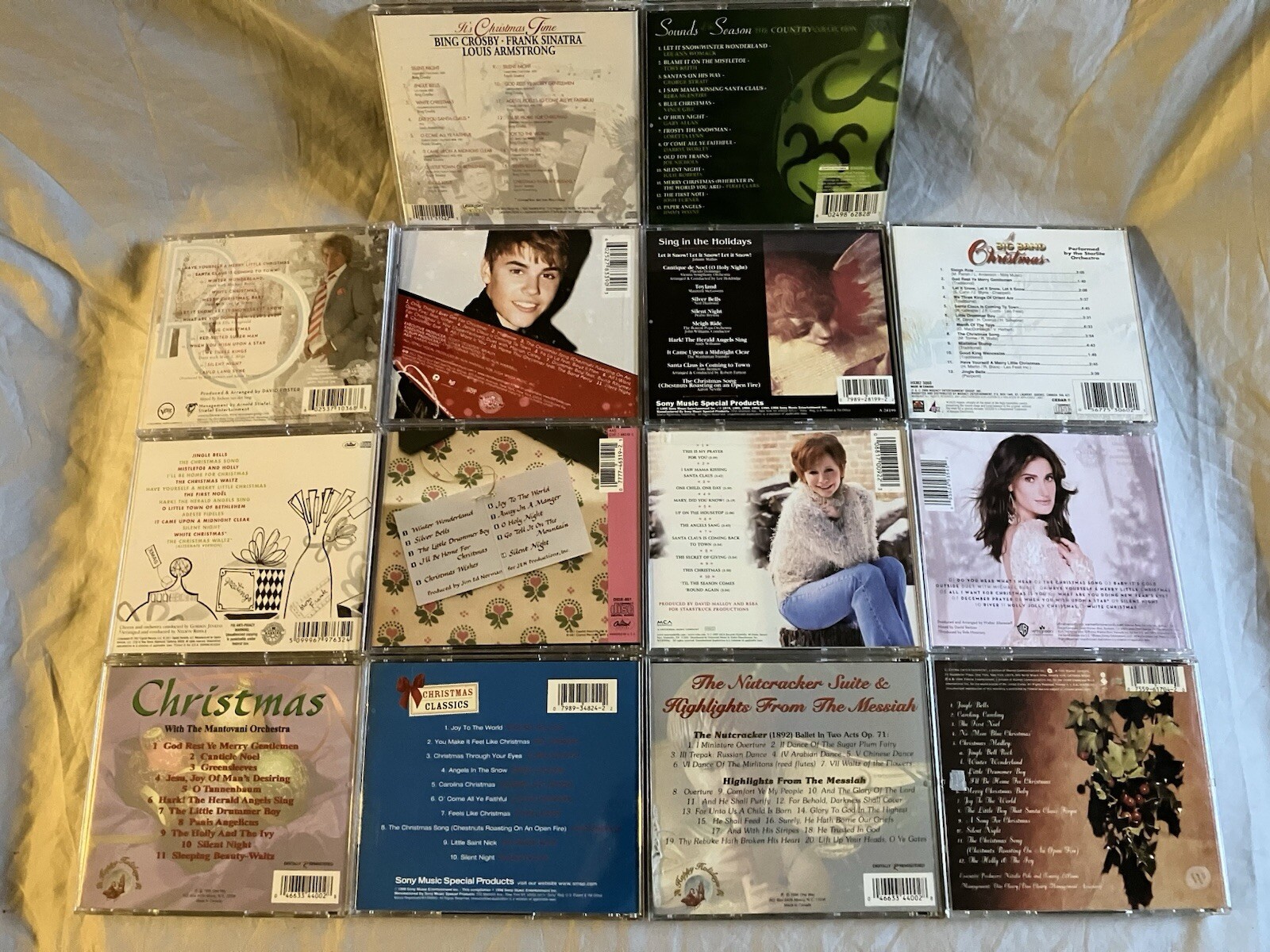Holiday Super CD Collection – 14 Pack Set – Colorful Cover Art – Jewel Cases