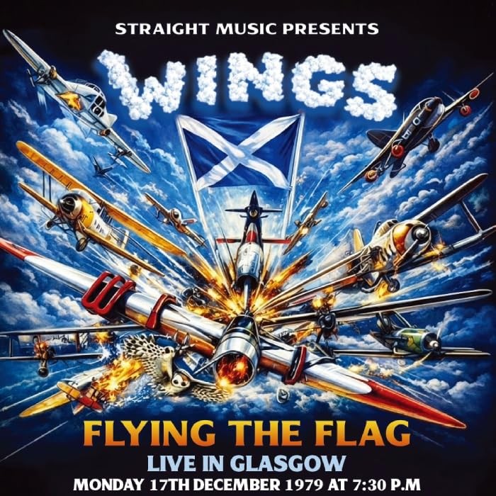 Paul McCartney Flying The Flag Live In Glasgow 1979 From Japan 2 CD 22tracks