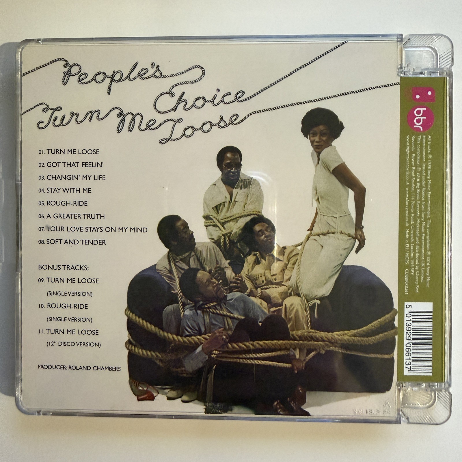 PEOPLE’S CHOICE TURN ME LOOSE 3 BONUS TRACKS BBR UK CD