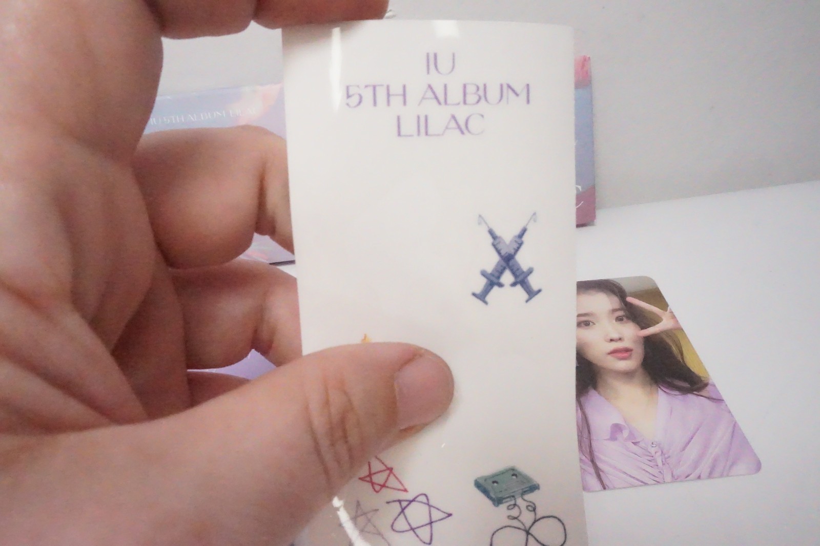 IU LILAC 5th Album CD K-Pop EDAM 2021 Box Set Korean Purple