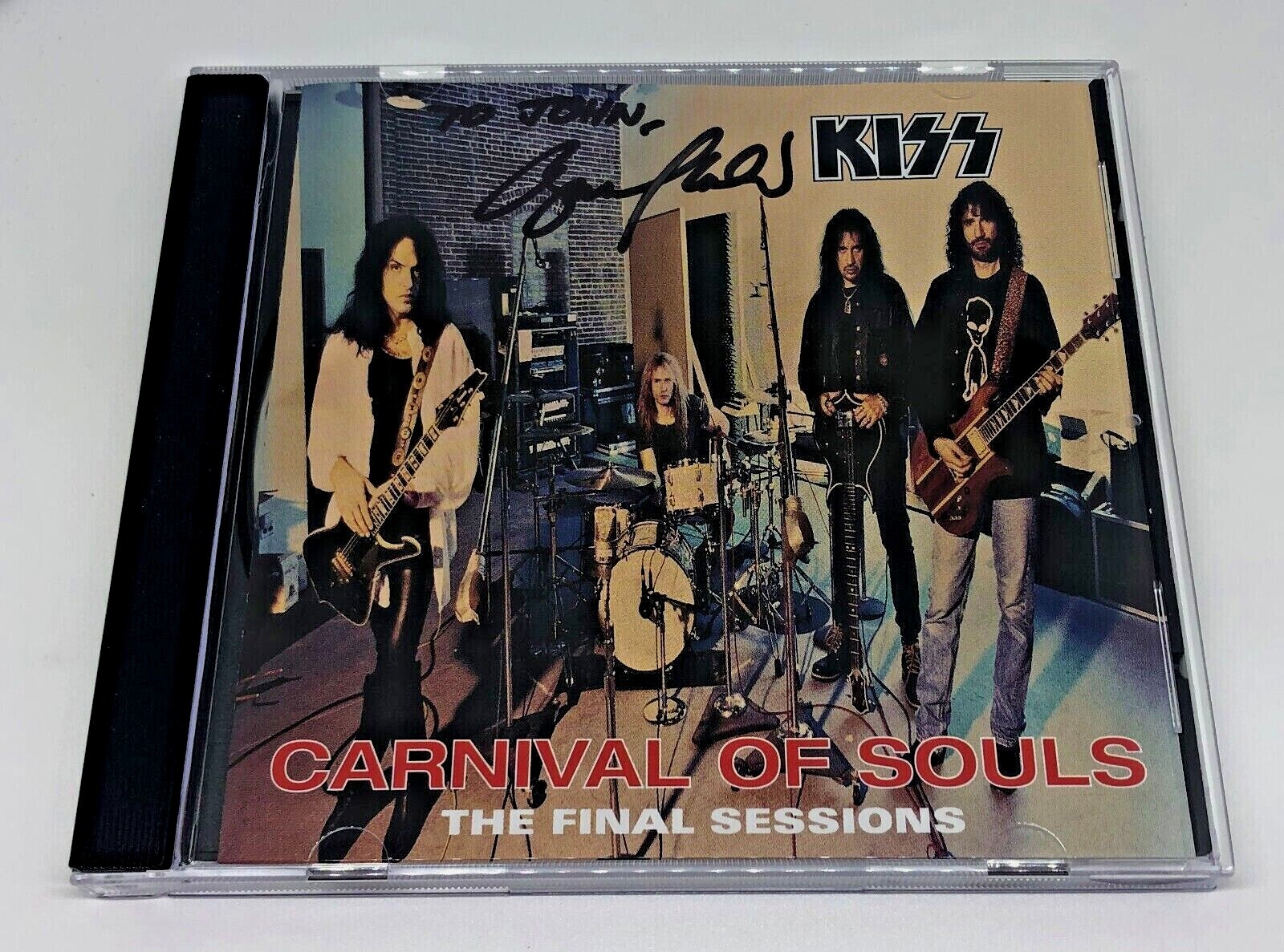 Kiss – Carnival Of Souls: The Final Sessions (1997, CD) Autographed Bruce Kulick