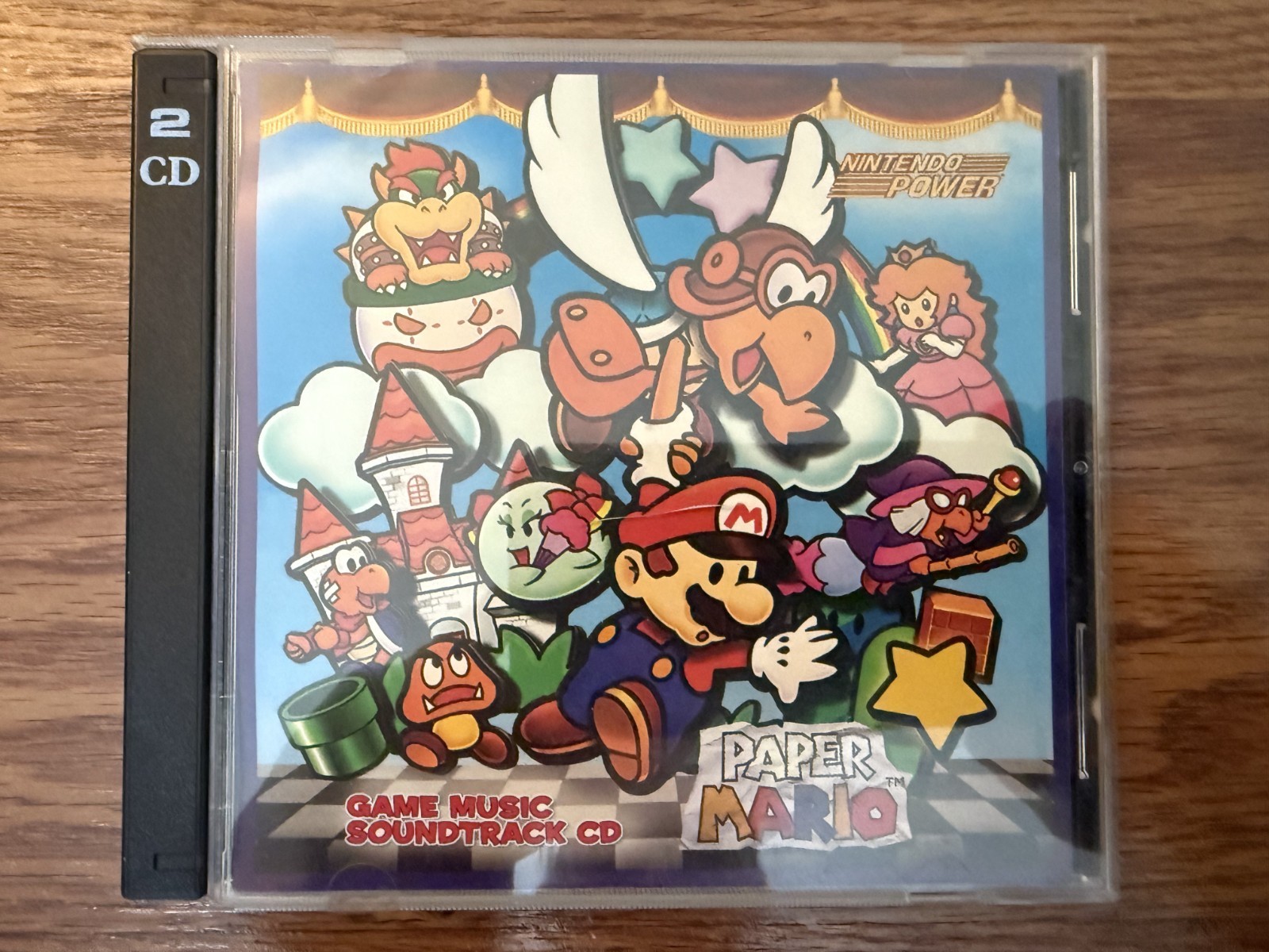 Nintendo Power Paper Mario Game Music Soundtrack CD 2-Disc Set N64 Promo – Plus+