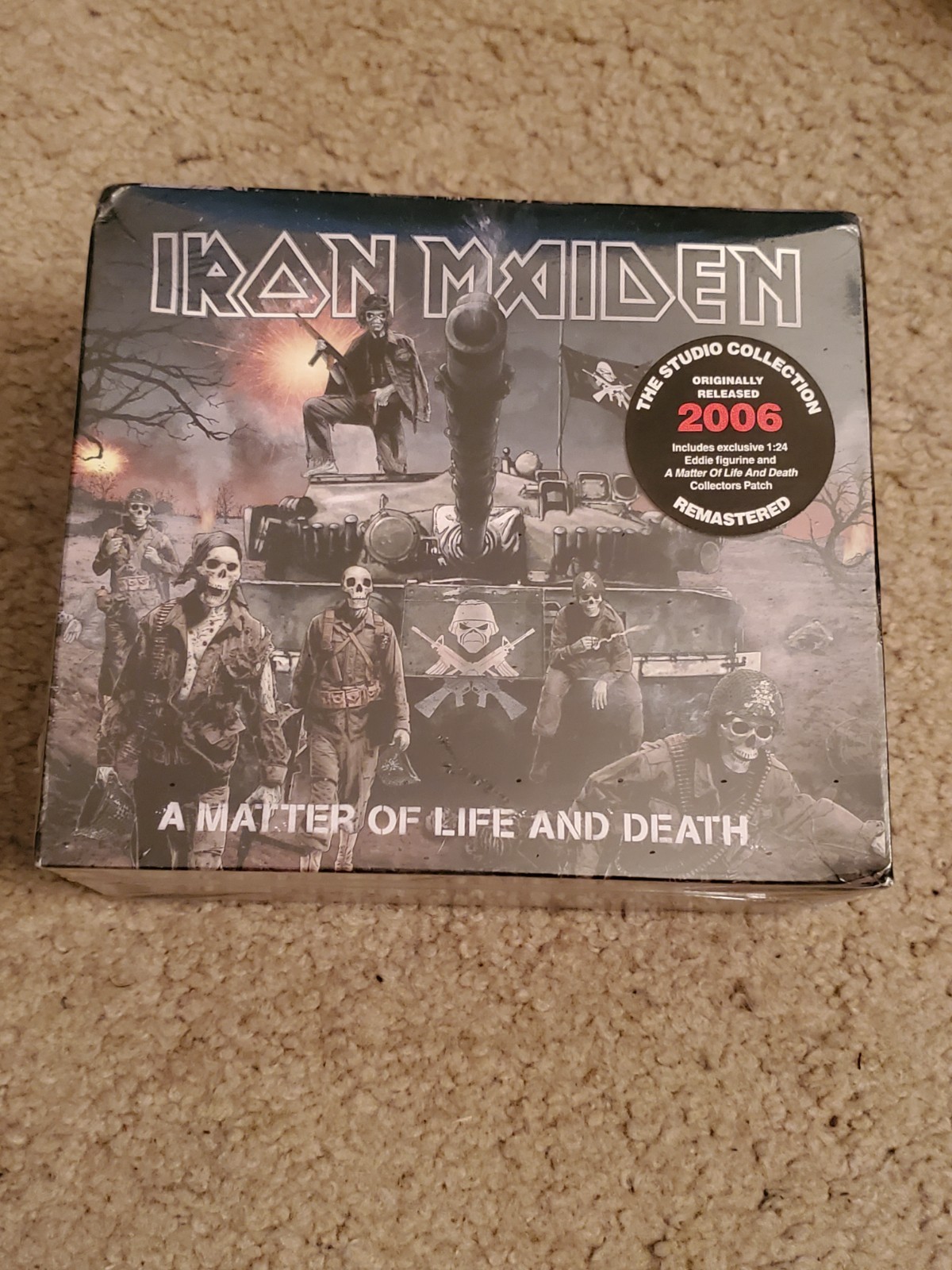 +FIGURINE—- IRON MAIDEN A Matter of Life and Death REMASTERED CD Box Set 2019
