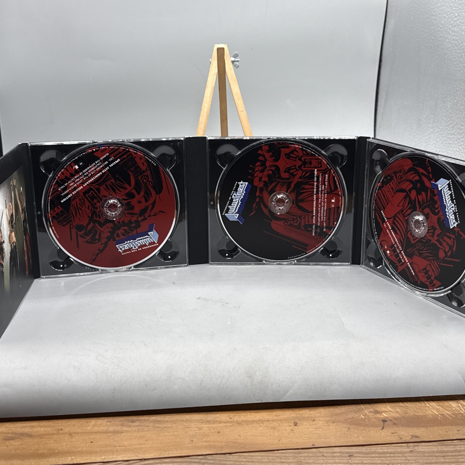 Judas Priest – Defenders of the Faith 30th Anniversary Deluxe 3CD 2015 OOP RARE